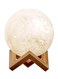 Generic 3D Moon Lamp White