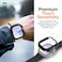 Amazing Thing Marsix Pro designed for Apple Watch Ultra 49mm case cover with built in Tempered Glass Screen Protector - Black