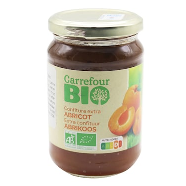 Carrefour Bio Apricot Fruit Jam 360g