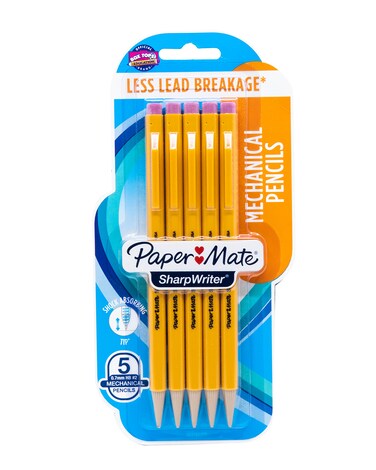 Buy Sanford 5 Pack Sharpwriter Pencil Online | Carrefour UAE