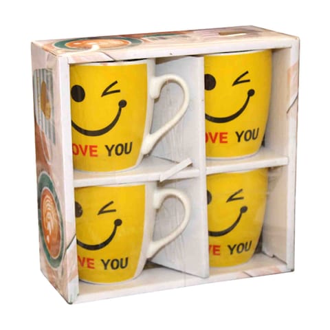 Coffee Mug 4Pcs Set