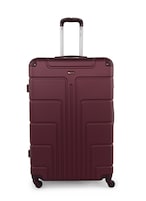 Buy Senator Hardside Large Check-in Size 82 Centimeter (32 Inch) 4 Wheel Spinner Luggage Trolley in Burgundy Color A1012-32_BGN in UAE