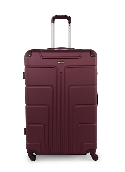 Buy Senator Hardside Large Check-in Size 82 Centimeter (32 Inch) 4 Wheel Spinner Luggage Trolley in Burgundy Color A1012-32_BGN in UAE