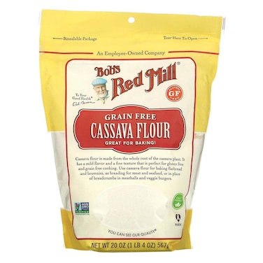 بوبز ريد ميل   طحين الكسافا 567 جم