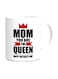 Fast Print Printed Ceramic Mug White/Red/Black Standard Size
