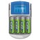 Varta LCD Battery Charger 57170 Silver