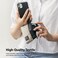 Ringke Mini Pouch [2-Way Bag Miniature] Nylon Carrying Pouch Small Bag for AirPods, Galaxy Buds, Earphones, Cards, ID - Black
