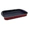 Nouval Oven Tray Red Rectangular 42CM