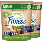 Buy Nestle Fitness Granola Chocolate Cereal Oats 450g Pack of 2 in UAE