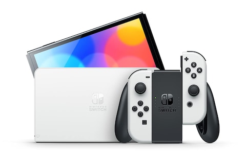 Nintendo Switch, OLED Model With White Joy-Con