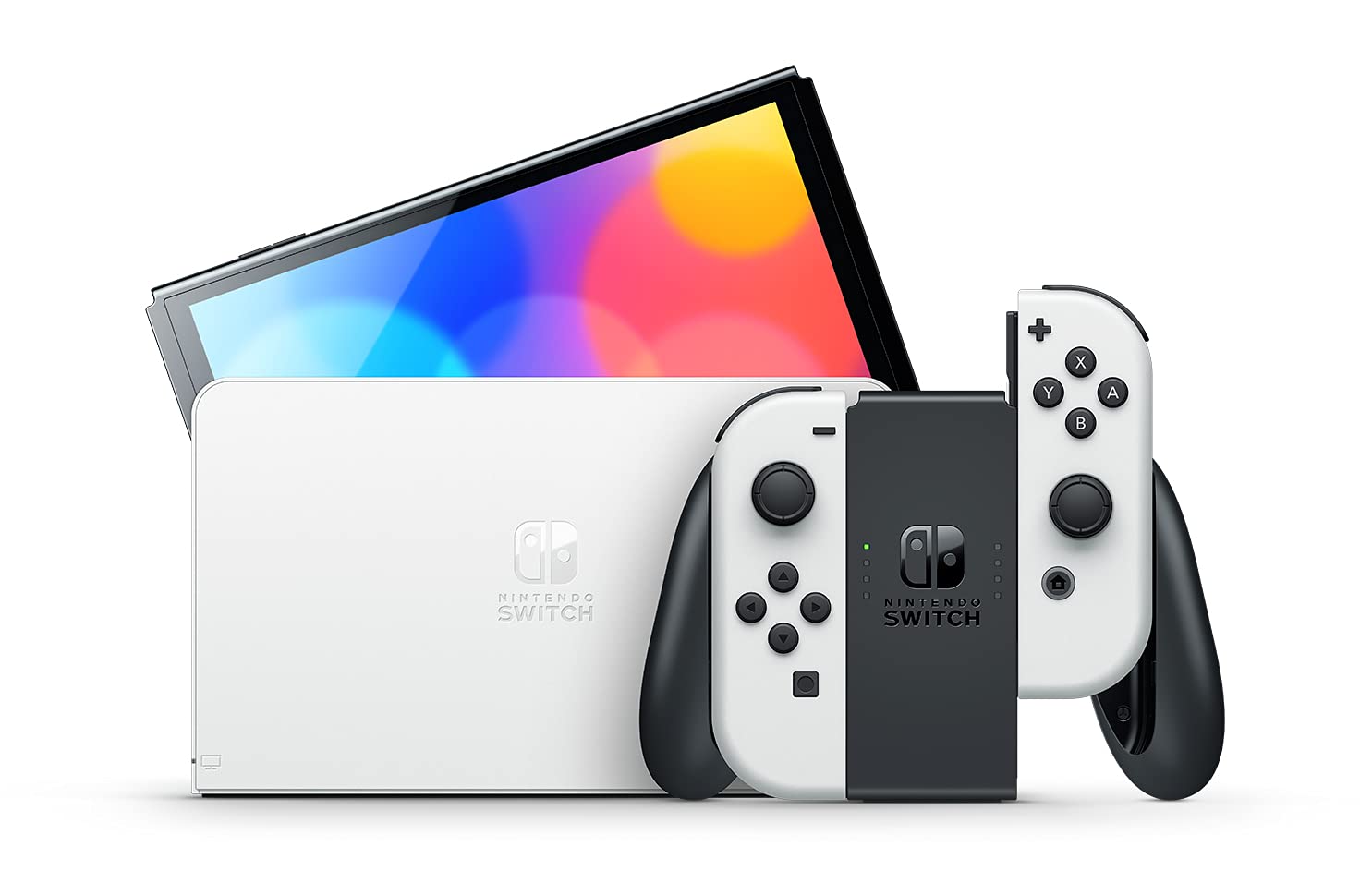 Nintendo Switch, OLED Model With White Joy-Con