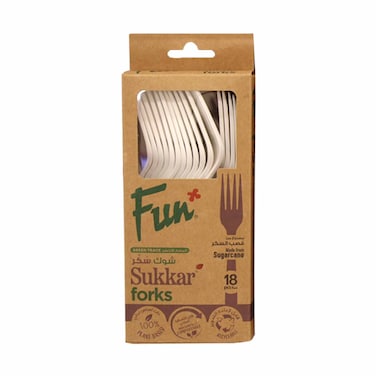 Fun Sukkar Forks 18 Piece