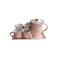 High Quality Pink Household Light Luxury Ceramic Drinking Ware Cup Pot Living Room Tea Set