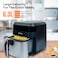 DOMEA Air Fryer 6.3 Liter Capacity, 1700 Watts, Digital Touch Control Panel, Adjustable Temperature &amp; Timer, For Roast, Bake, Dehydrate &amp; Reheat