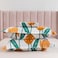 3-Piece King Size Printed Fitted Sheet Set 1 Fitted Sheet + 2 Pillow Cases Microfibre MOXIE
