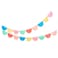 Rainbow  Scallop Garlands