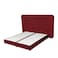 In House Geneva Velvet Bed Frame - Queen - 200x160 cm - Turquoise