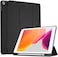 Ntech Slim Soft Silicone Smart Trifold Stand Protective Cover, Compatible For Apple iPad 9.7 Case 2018 iPad 6th/5th Generation Cases/2017 With Pencil Holder(Black)