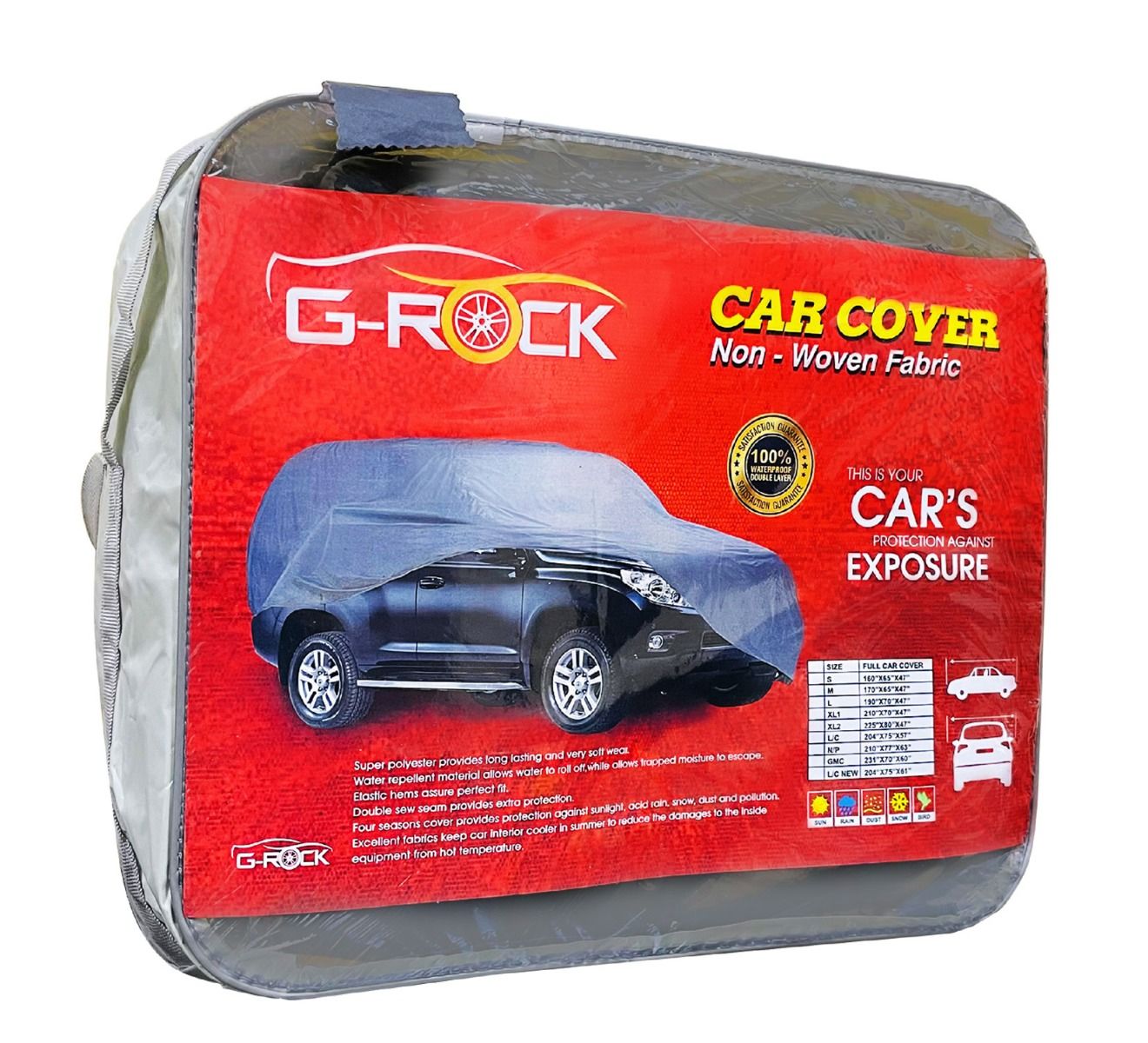 G-Rock Premium Protective Car Body Cover For Volkswagen Touareg