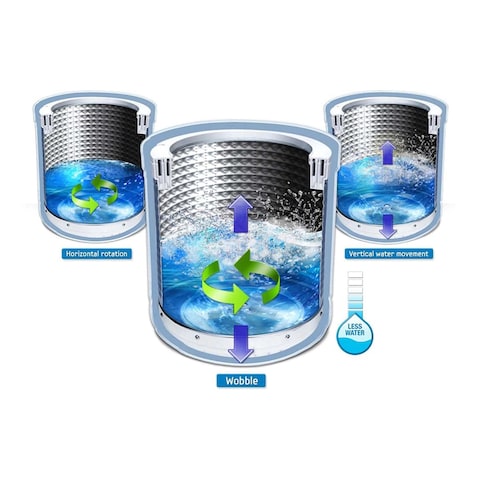 Samsung Washing Machine Top Loading -14 Kg - Gray - WA14F5S4UWAUAS