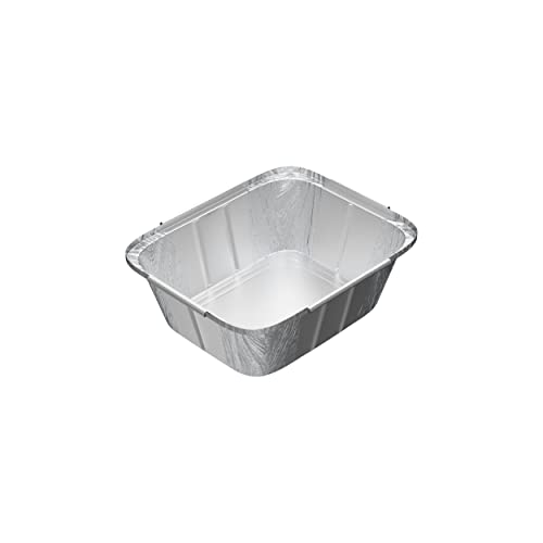 Cosmoplast 250 Cc Pack Of 25 Aluminium Containers With Lids