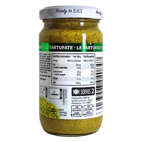 TARTUFI TRUFFLE GENOVESE PESTO 180G