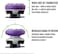 Kontrolfreek FPS Freek Galaxy Purple For PS4 And PS5, Performance Thumbsticks, 1 High-Rise, 1 Mid-Rise, Purple