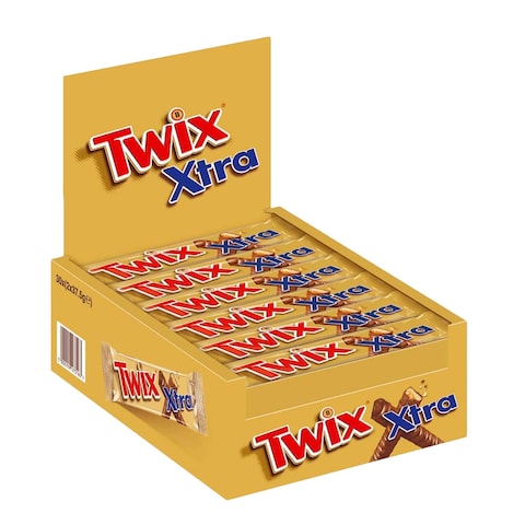 Twix Extra Chocolate Biscuit - 75 gram - 30 Count