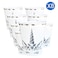 Unicorn Printed Paper Cups 236ml 8 PCS