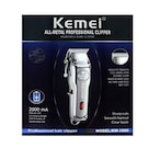 Buy KEMEI Professional Hair Clippers Hair Trimmer #1996 Great for Barbers and Stylists Twice the Speed of Pivot Motor Clippers Accessories Included Cutting hair in UAE