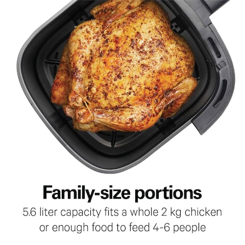 Hamilton Beach Digital Air Fryer 35075ME Silver 1700W