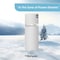 Bompani 260L Gross Capacity Double Door Refrigerators Inox No Frost Recessed Handle R600A Inside Condenser - 1 Year Full &amp; 5 Year Compressor Warranty - BR265SSN Silver
