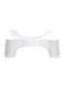 Generic The Original Bathroom Toilet Stool White 9Inch