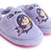 Milk&amp;Moo Little Mermaid Kids House Slippers, %100 Cotton Bath and House Slippers, Washable, Soft and Absorbent Towel Fabric, Non-Slip Sole, Elastic Band, 4-5 Years Old, Purple