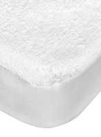 Buy Princess - Terry Water Proof Mattress Protector White 180x200 cm in UAE