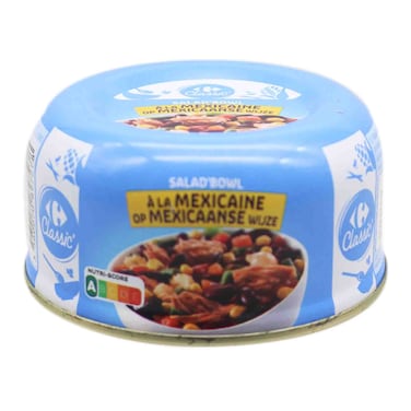 Carrefour Mexican Tuna Salad 250G  - Canned Fish