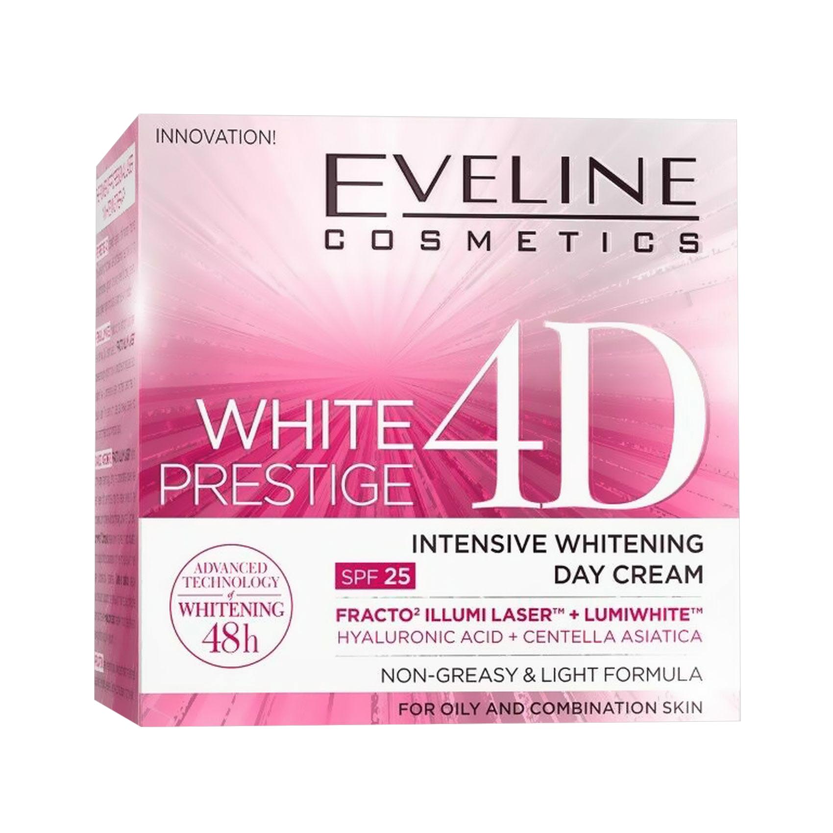 Eveline Cosmetics White Prestige 4D Whitening Day Cream White 50ml