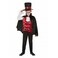 Smiffys Vampire S Costume- Large- Red/Black