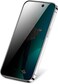 Green Lion 9H Hardness Steve Privacy Anti-Peeping Curved Full Glass, Blocked Side Viewing, Anti-Fingerprint, Grease Protection Compatible With iPhone 14 Max (6.7"))