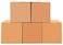 ECVV [5pack] Carton box, Cardboard, for moving shipping and packing Double Wall 100% Recyclable Corrugated Cardboard Moving Boxes (41x33x33cm)