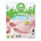Carrefour 4 Slices Paris Ham -25%Salt 160G