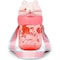 Eazy Kids Water Bottle 580ml wt straw - Rose Red