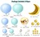 Baby Blue Pastel Macaron Balloon Garland Kit Blue Mint Green Balloons &ndash; Gold Moon and Stars Baby Shower Balloons Boy &ndash; Twinkle Twinkle Little Star Baby Shower Decorations Birthday Party (139pcs)
