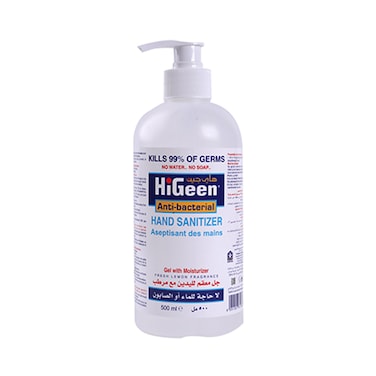 Hi Geen Hand Sanitizer Gel 500ml