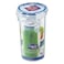 Lock &amp; Lock Classic Round Food Container Clear/Blue 430ml