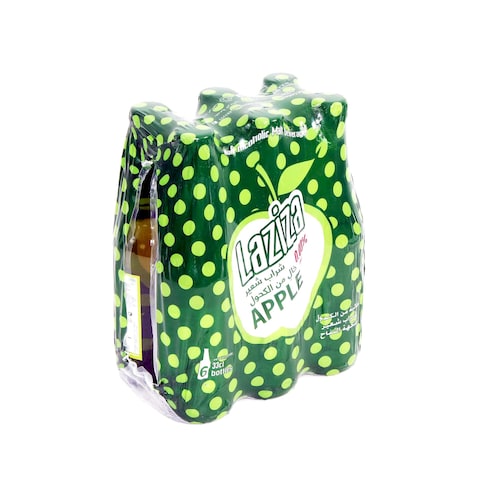 Laziza Apple Malt Beverage 330ml x Pack of 6