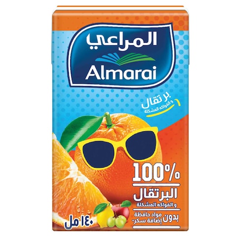 Almarai Juice Orange Flavor 150 Ml 