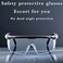 Abbasali Transparent Safety Goggles Anti-Splash Impact-Resistant Work Safety Anti-fog Dust Sand Anti-fog Coating Adjustable Clear Lens
