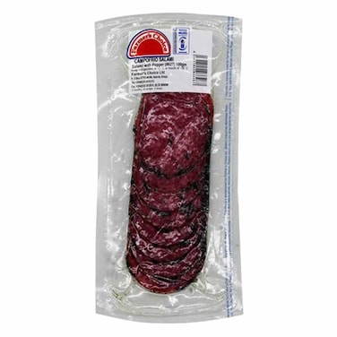 Farmer&#39;s Choice Campofrio Salami With Pepper 100g