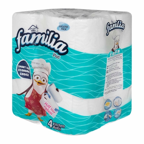Familia Kitchen Towels - 4 Rolls